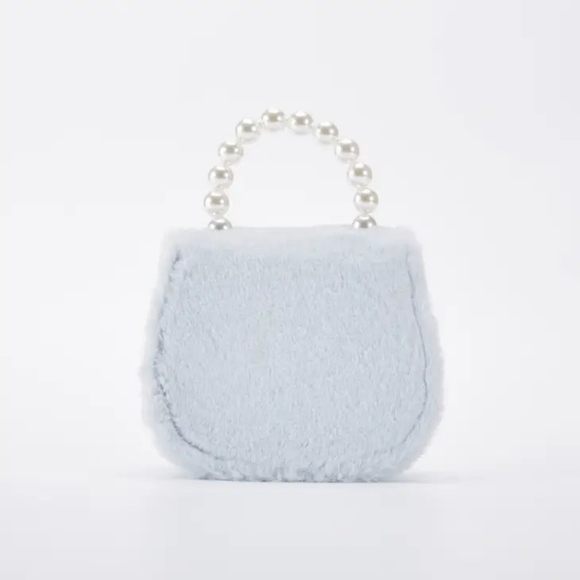 'Princess Charlotte' Blue Purse - Picture 3 of 5